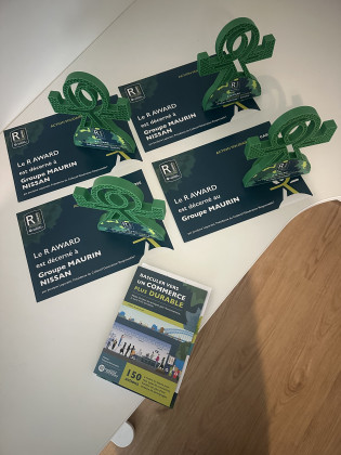 Nissan, BYD, Renault et le Groupe Maurin récompensés aux R AWARDS !